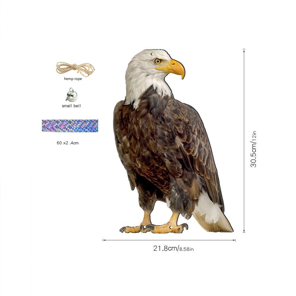 Hanging Fake Bird Repellent Waterproof Bird Repeller Pendant Bird Repel Scare Devices Courtyard