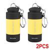 Outdoor Keychain Flashlight Rechargeable LED Mini Pocket Flashlight For Camping Hiking Emergencies