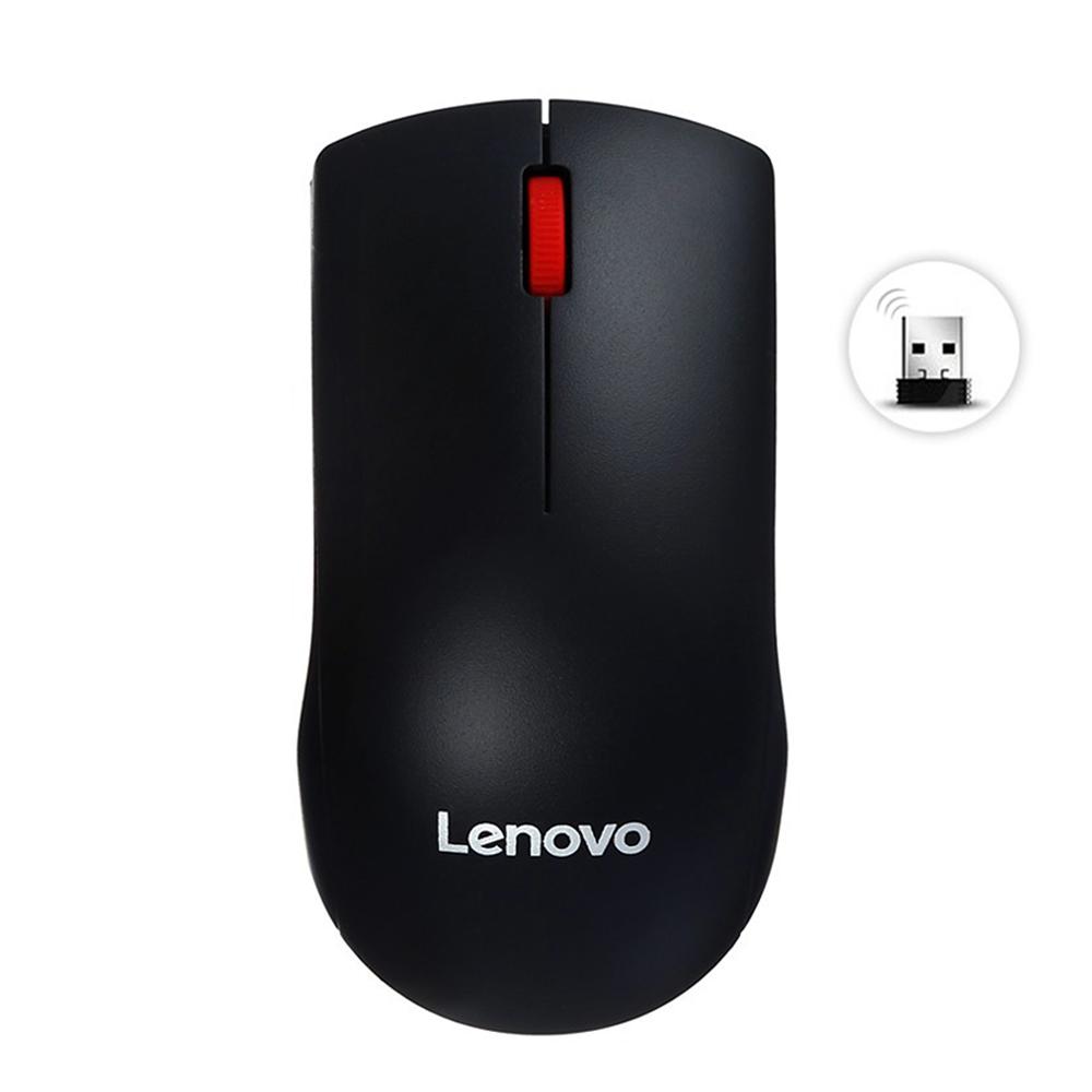 Lenovo M120 Pro Wireless Mouse 2.4GHz Laptop Mouse with USB Receiver Lightweight Ergonomic Optical