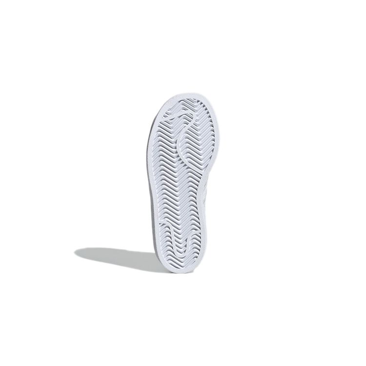 Adidas Originals Superstar C Comfortable Durable Low-Top Sneakers Kids Sneakers White Pink FW8282