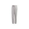 Regular Sweat Pants With Solid Color Drawstring Knit Sports Women Bottoms Dove-Grey IB6862