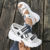 Summer New Women Sandals Versatile Platform Sporty Shoes Lightweight Beach Wedge Sandals Outdoor Fashion Luxury Women Shoes