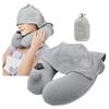 Hooded Neck Perfect for Travel On This Air Pillow Features a Is and It Also Features an Eye Mask Function and a Storage and Easy To Perfect for Bullet
