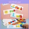Puzzle Kids Wooden Toy With Alphabet Word Play For Early Development Learning