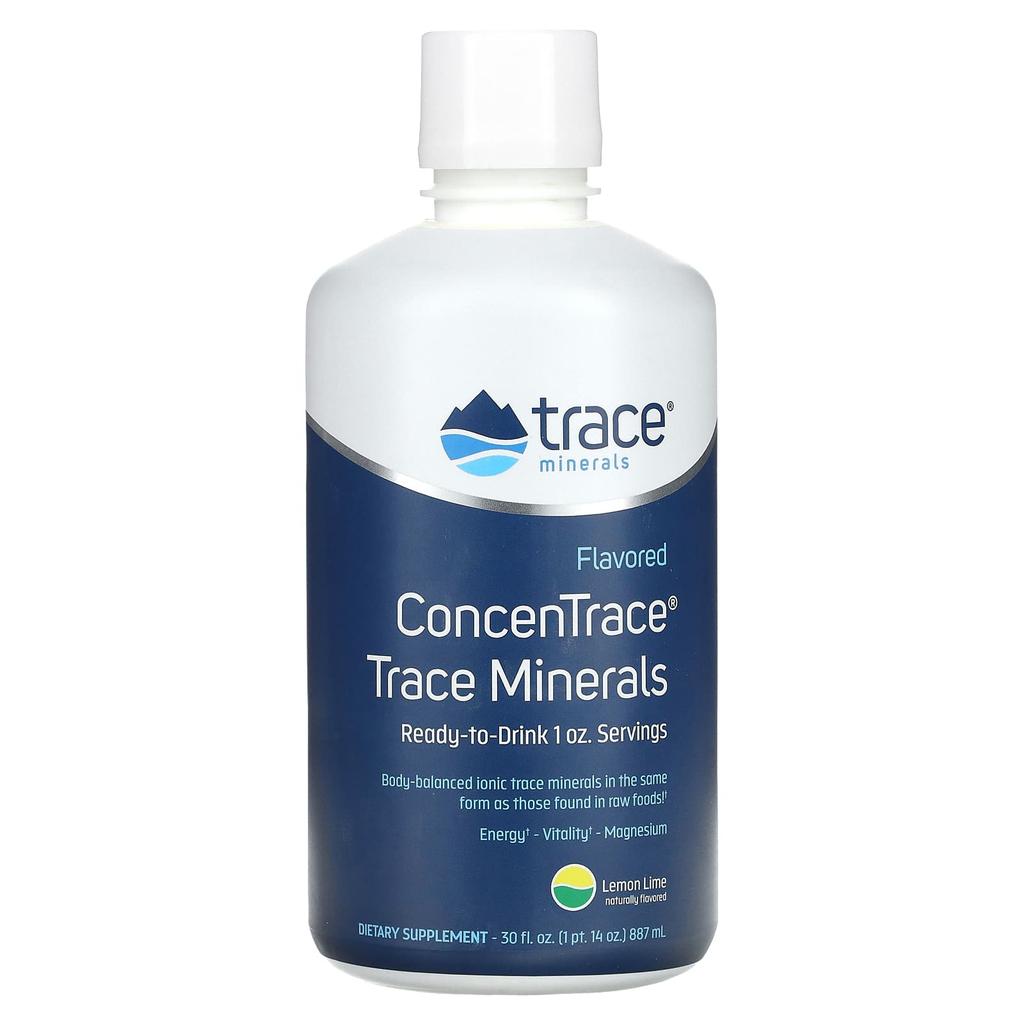 Concentrace, Trace Minerals, Lemon Lime, 887Ml(30Fl Oz)