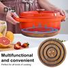 Magnetic Pot Coaster Trivet Set Heat-Resistant Wood Hot Pad with Anti-Slip Silicone Rings Non-Slip Pads for Hot Pots Dishes