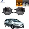 1Pair Car Front Foglight Fog Lamp Daytime Running Lights For Toyota Wish 2009 2010 2011 2012 LED Fog Lights H11 12V