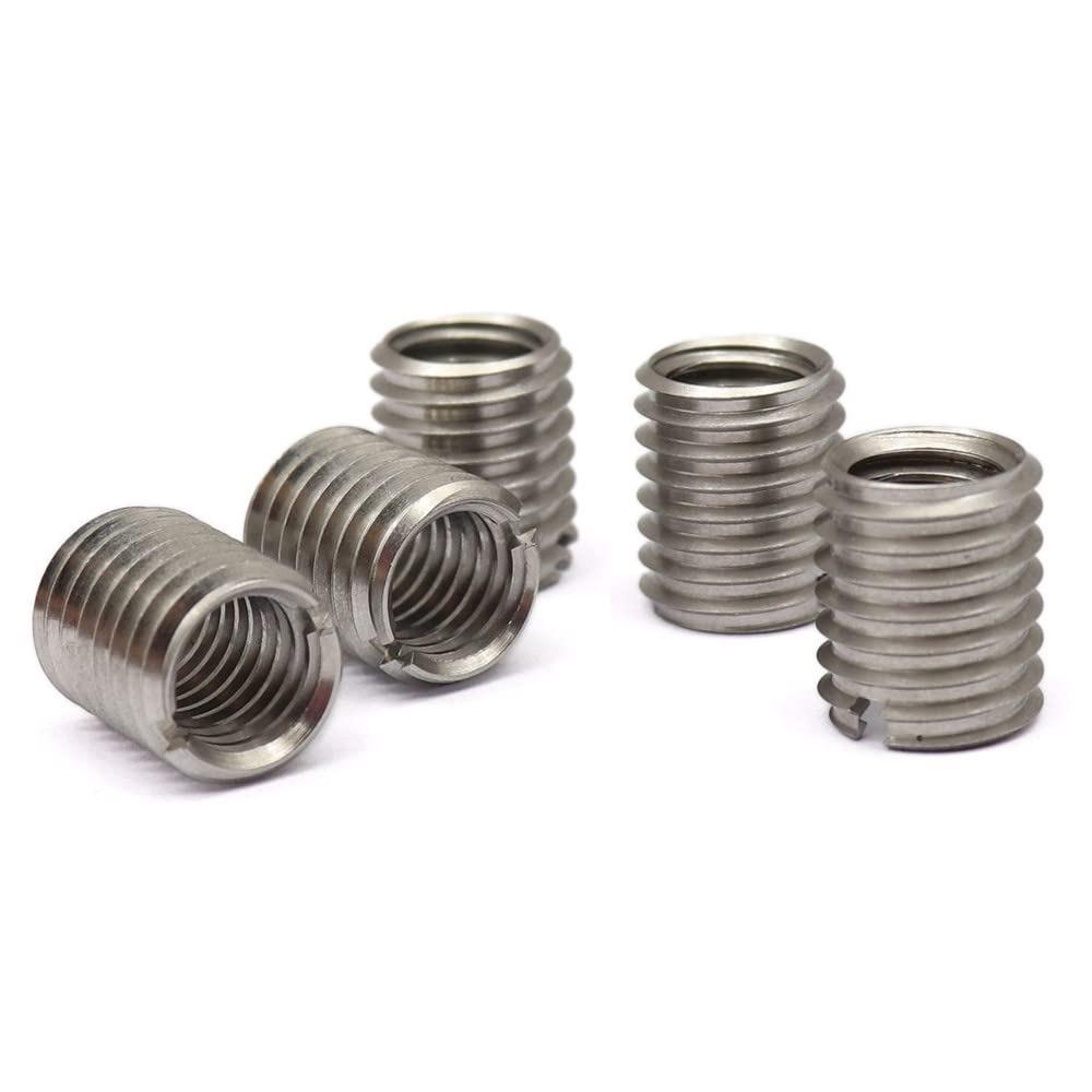 5Pcs M8 Female Thread Repair M10 12mm Male Insert Kit Sleeve Reducing Thread Adapters Adapters