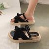 Fashion Sandals Women's 2025 New Fashion Summer Temperament New Fashion Platform Roman Flat Shoes Outdoor Beach Sports Comfort Shoes