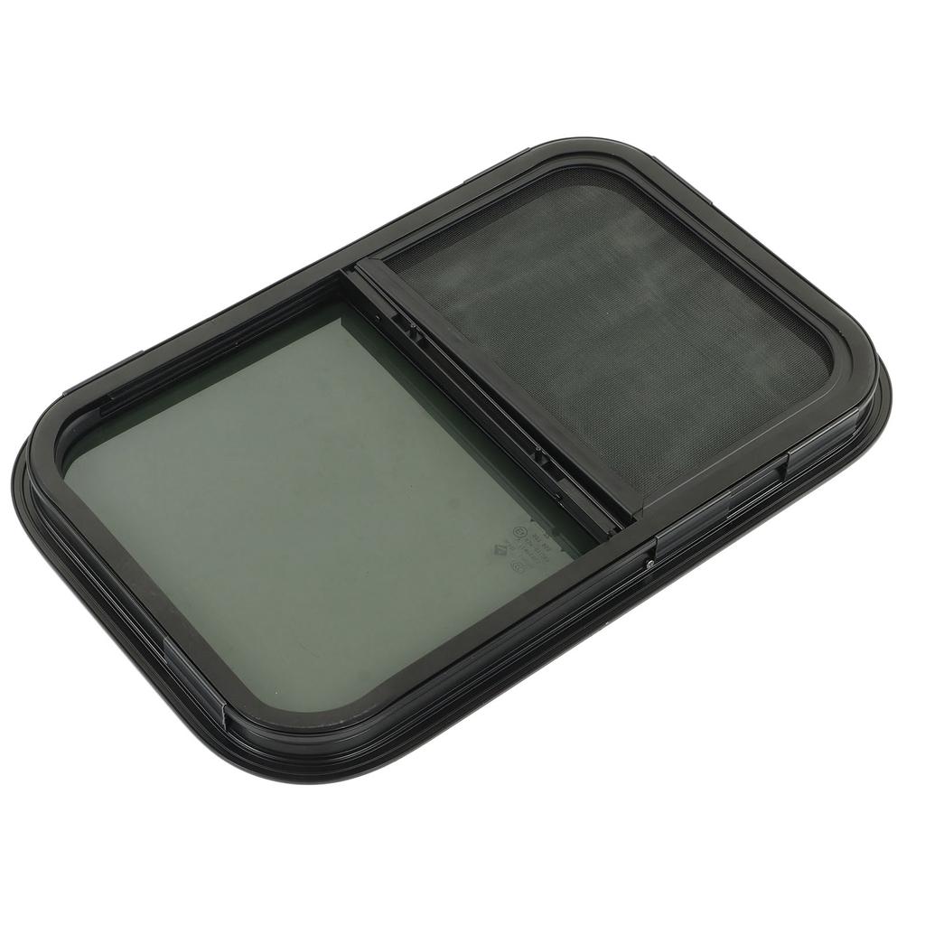 RV Window 590x390mm Tinted Tempering Glass Vertical Horizontal Sliding for Campers Trailers