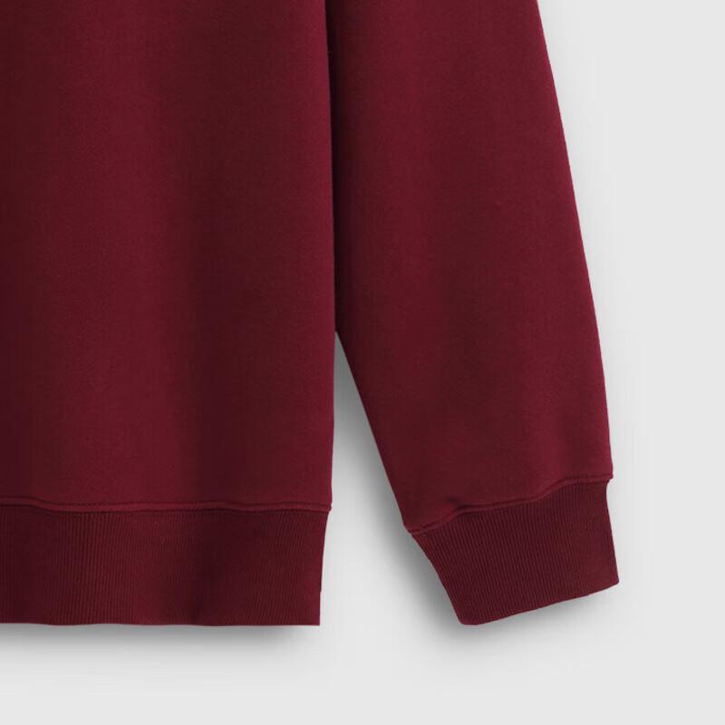 Gap Unisex Fleece Pullover Sweatshirt with Plaid Embroidered Logo