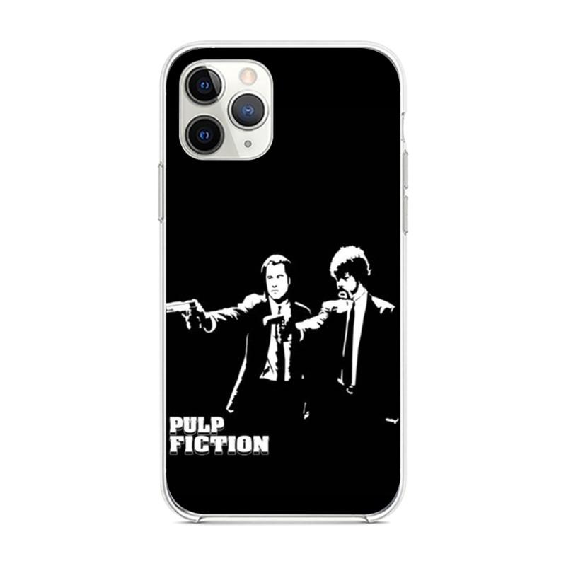 Cool Movie Pulp Fiction Phone Case For IPhone 14 13 12 11 XS X 8 7 6 Plus Mini Pro Max SE 2022 Soft Transparent Phone Cover