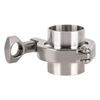 OD 3/4 - 4 In 19mm - 102mm Sanitary Weld Ferrule + Tri Clamp + PTFE Gasket SS304