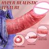 Silicone Penis Sleeve Electric Remote Control Tongue Licking Simulation Thickened Penis Enlargement Cover Adult Sex Toy for Men