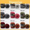 Colorful Weaving Hand Wool Yarn Knitting Handmade Scarves Warm Hat Supplie Craft