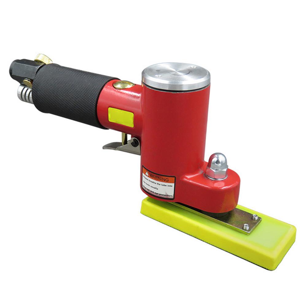 Mini Straight Line Air Sander with 2 Sanding Pads Random Orbital Pneumatic Sander Air-operated