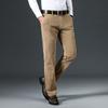 Corduroy Retro Straight Leg Casual Pants for Men Spring New Regular Loose Mid High Waist Elastic Pants