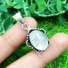 Rose Quartz Gemstone 925 Sterling Silver Plated Necklace Chain Pendant Jewelry NST-J2H20626