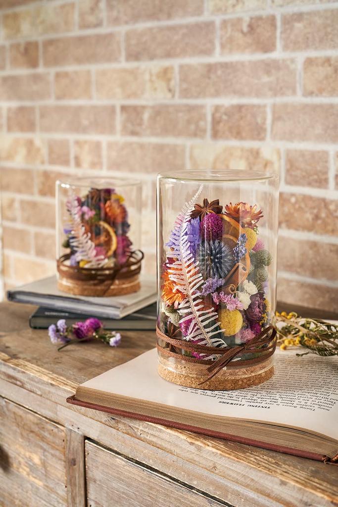 Daichi Farm Dried Flower Soft Spanish Moss Small Bag Green 50g 50g Approx. DO061061-707