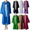 Adult Halloween Cloak Hooded Medieval Costume Witch Witchcraft Vampire Halloween Costume Wizard Cloak Robe Dress Coat
