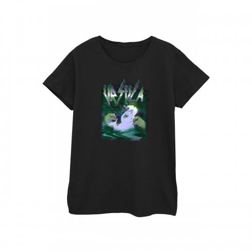 Disney Womens/Ladies Ursula Glitch Cotton T-Shirt