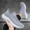 Large Size New One-pedal Cover Foot Walking Light Lazy Shoes Flying Woven Mesh Casual Shoes Couple Shoes