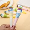 Ice Cream Pinch Bounce Pen Signature Squeeze Sensory Toy Pen Kawaii Cute Soft Gel Pen  Award