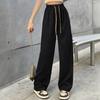 Women's Fashionable Casual Loose Fleece Lined Long Pants