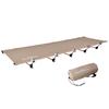 Portable Foldable Camping Cot Single Person Outdoor Folding Bed 330LB Bearing Weight Compact for