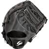 GP Baseball Glove First Mitt for 1st Baseman, Soft Baseball, Grass Baseball, Catch Ball, Black, For Right Throwers 53702, Medium