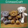 Light 30cm Green Bear Plush Toy Stuffed Animal Doll Small Pink Gift Festival