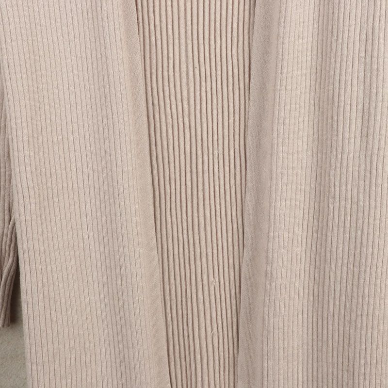 Fall Sunshine House New Arrival Export European and American Plus Size Women's Clothes Thin Knitwear Long Cardigan Sweater Outwear