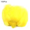 100Pcs Interesting Stylish Soft Feathers Craft Kit Shooting Prop Feathers Craft Kit for School