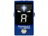 Pitchblack X Pedal Tuner for GuitarBass, ±0.1 Cent High Accuracy, Ultra Buffer, True Bypass, DC Out, Strobe Tuning, Blue (PITCHBLACK PB-X BL)