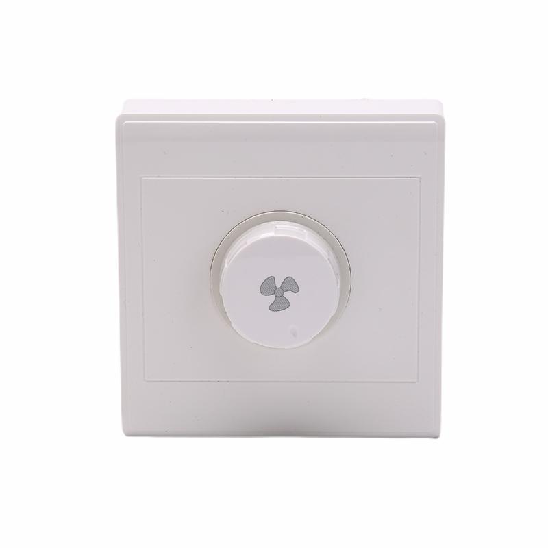1Pc 86Type Ceiling Fan Adjustment Stepless Speed Controller Wall Switch 220V 10A