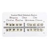 10 Packs Metal Dental Teeth Orthodontics Brackets Braces 022slot 345hooks (Edgewise)