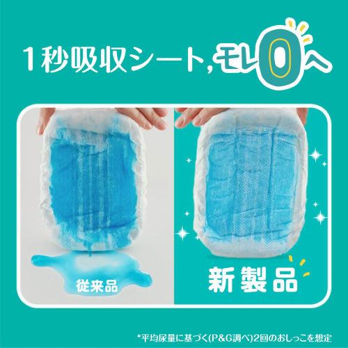 [Tape Newborn Size] Pampers Diaper Smooth Care (~5kg) 304 Sheets (76 Sheets X 4 Packs) Case Item