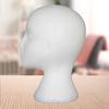 Mannequin Head Non-slip Abstract Foam Manikin Head Model Wig Hair Glasses Display Stand for Indoor