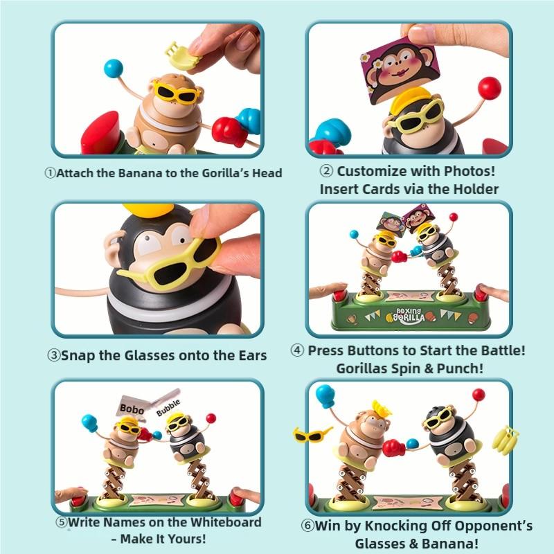 Funny Toys Parent-child Interactive Toys Boxing Orangutans Gift for Boys