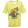 80s Short Sleeve T-shirt Yellow Single Stitch Men's Used
