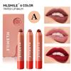 3Pcs/set Tinted Moisturizing Lipstick Matte Lip Glaze Lips & Cheeks Dual Use Lip Balm Long Lasting Moisture Lipstick Pencil