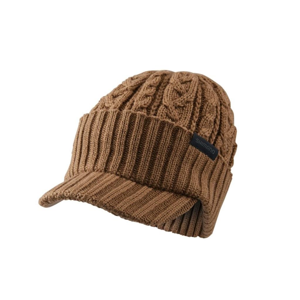 Knit Cap Brown Free Size [Shimano] CA-01BV