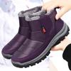 Women's Winter Warm Snow Boots Water Resistant Anti-Slip Faux Fur Lining Ankle Booties Shoes Comfortable Plush Lined Outdoor Short Boot for Women
