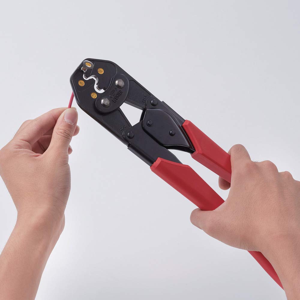 Lobtex Crimping Tool for Bare Crimp Terminals Range of Use 22 AK22A (Ebi) 5.5, 8, 14,