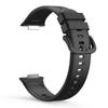 Smart Watch Band Silicone Adjustable Smartwatch Bracelet Strap for Huawei Watch Fit 2 Black