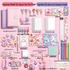 Hand Account Book Set: Cute Loose-Leaf Notebook for Girls & Children