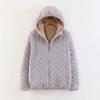 Women Spring 10 Color Women Female Zipper Fleece Women Cloths Loose Jackets