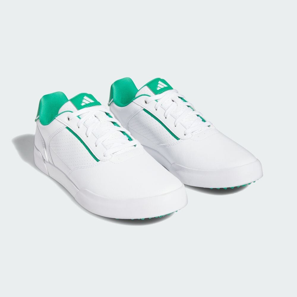 Adidas Retro Cloth Footwear White Shoes & Footwear Sports Shoes MEN'S GOLF GV6912 Footwear White/Court Green/Coral Fusion