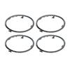 4PCS Car Air Conditioning Trim Outlet Decoration Circle Ring Sticker For Ford Focus 2 MK2 2005-2013 Auto Accessories