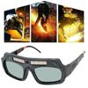 Dimming Welding Glasses Solar Powered Soldering Glasses Automatic Darkening Goggles  Labour
